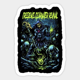 CREEDENCE CLEARWATER REVIVAL BAND MERCHANDISE Sticker